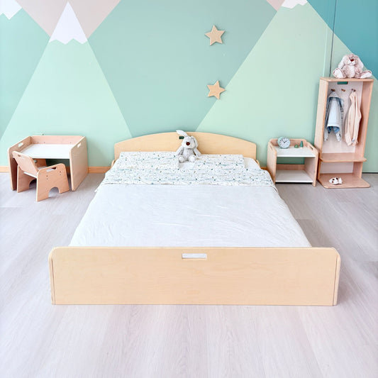 CHERRY FULL - Montessori Floor Bed - www.Shopthatapp.com
