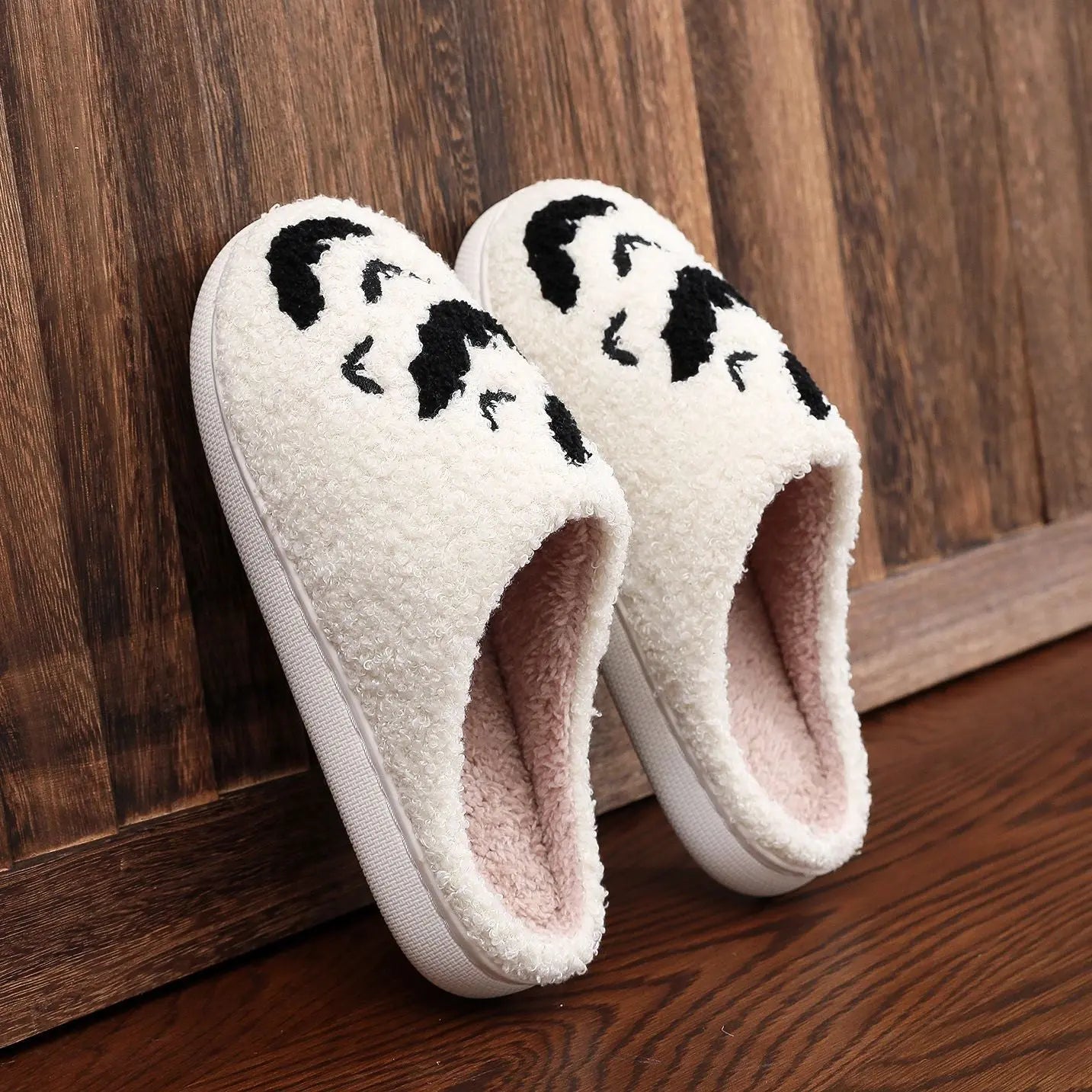 Funny Bat Slipper Halloween Pumpkin Flat Indoor House Shoes For Women Men Soft Plush Cozy Horror Fashion Halloween Gifts - www.Shopthatapp.com