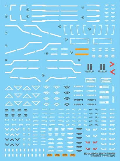 G-Rework Decal - HG Witch From Mercury Lfrith Thorn Use - www.Shopthatapp.com #