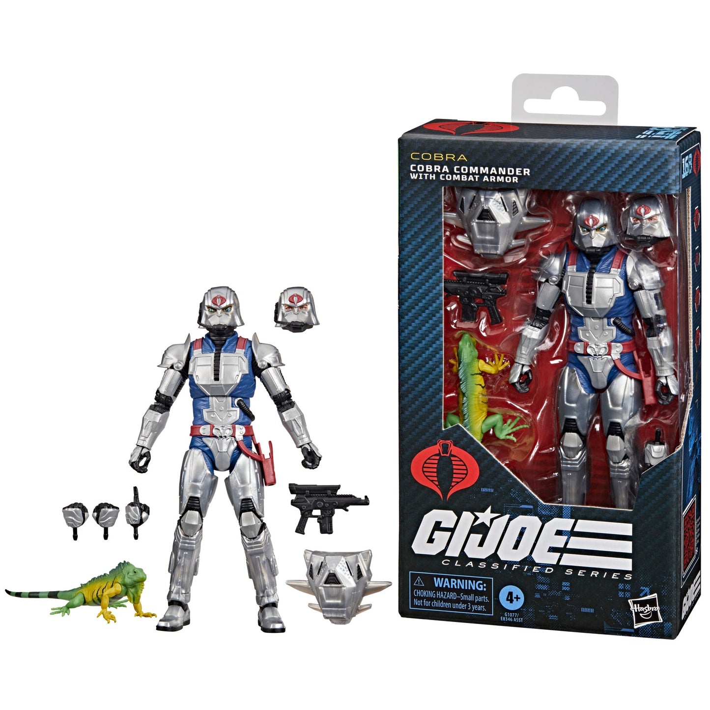 G.I. Joe Classified Series  #168 Cobra Commander With Combat Armor - www.Shopthatapp.com