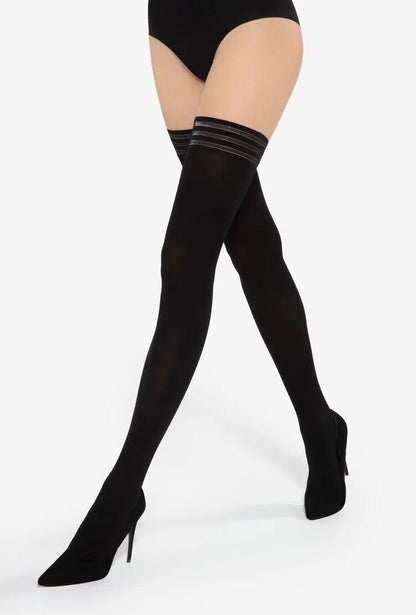GATTA Gigi 60 Den Opaque Stockings - Elegant & Durable Wear - www.Shopthatapp.com #