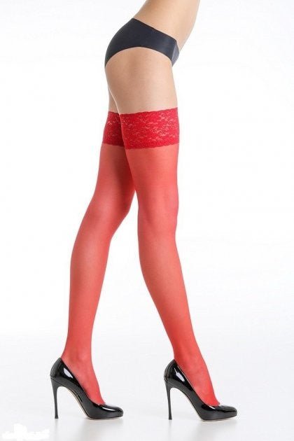 GATTA Michelle Stockings 01 – Elegant Self-Supporting Lace Top Hold-Ups - www.Shopthatapp.com #