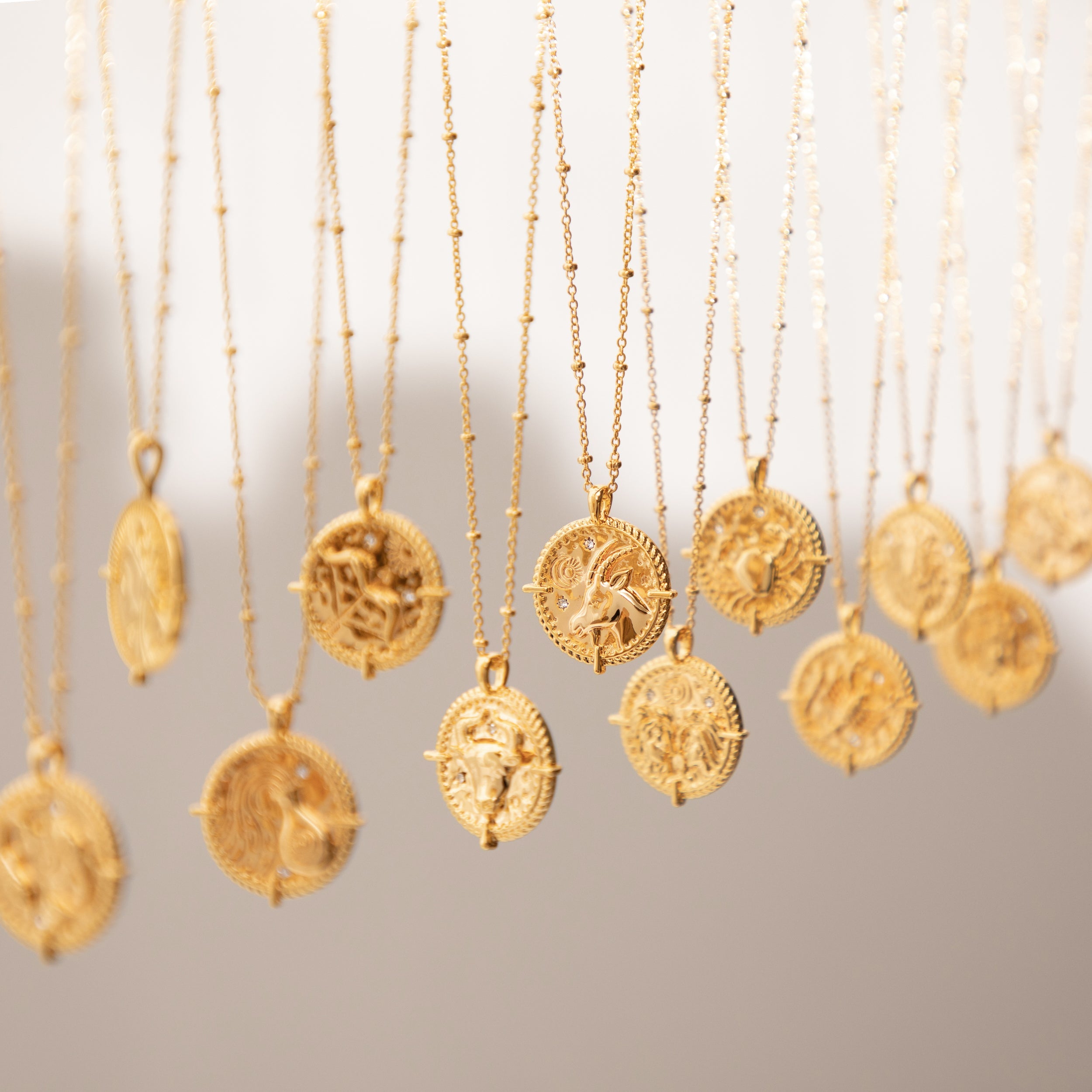 Zodiac Necklace Collection - www.Shopthatapp.com