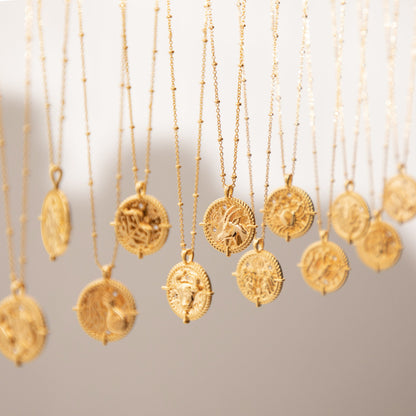Zodiac Necklace Collection - www.Shopthatapp.com
