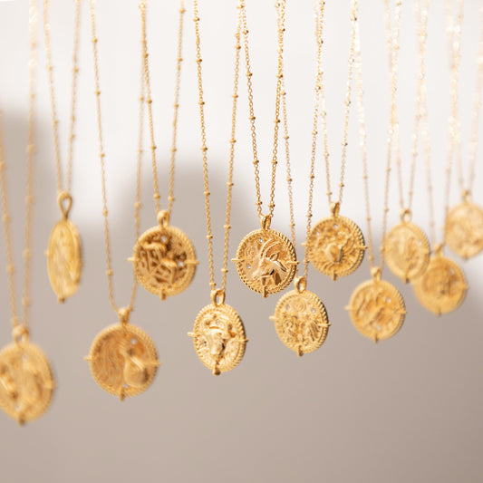 Zodiac Necklace Collection - www.Shopthatapp.com