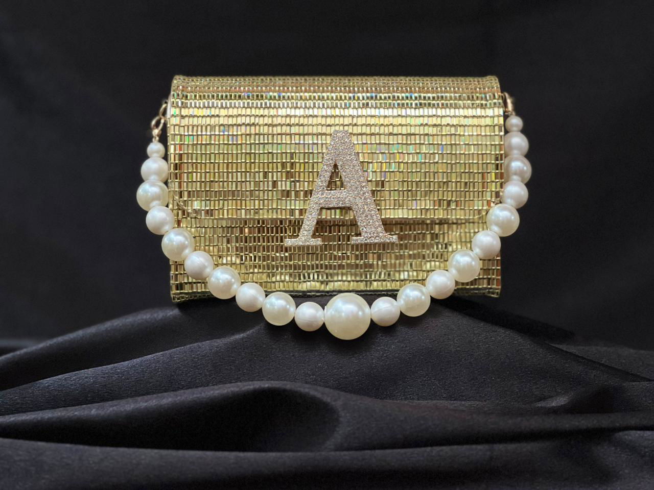 GOLD Alpha Clutch Bag-Handbags, purses, etc.-www.Shopthatapp.com-Clutch-It Handbags