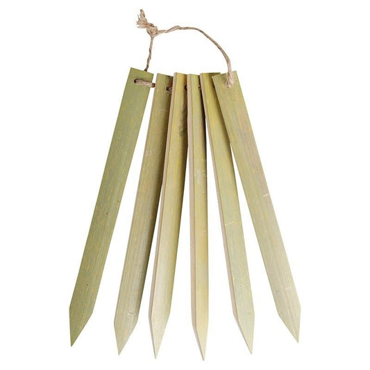 Long Bamboo Plant Lables Set of 6 - www.Shopthatapp.com