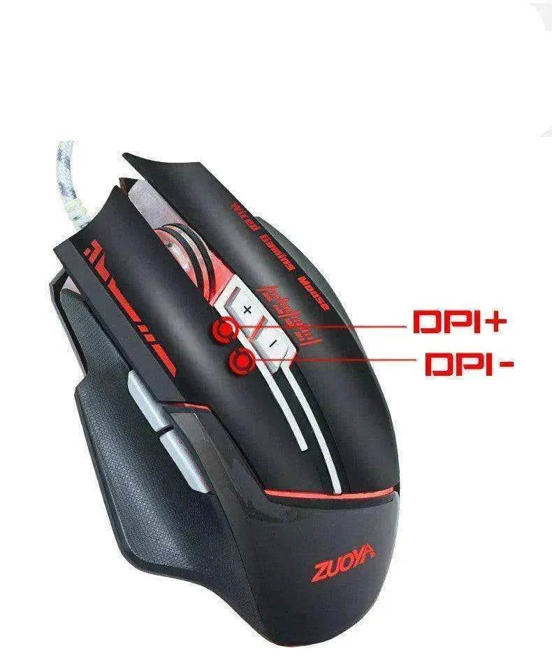 Gaming Gaming Mechanical Wired Mouse - www.Shopthatapp.com