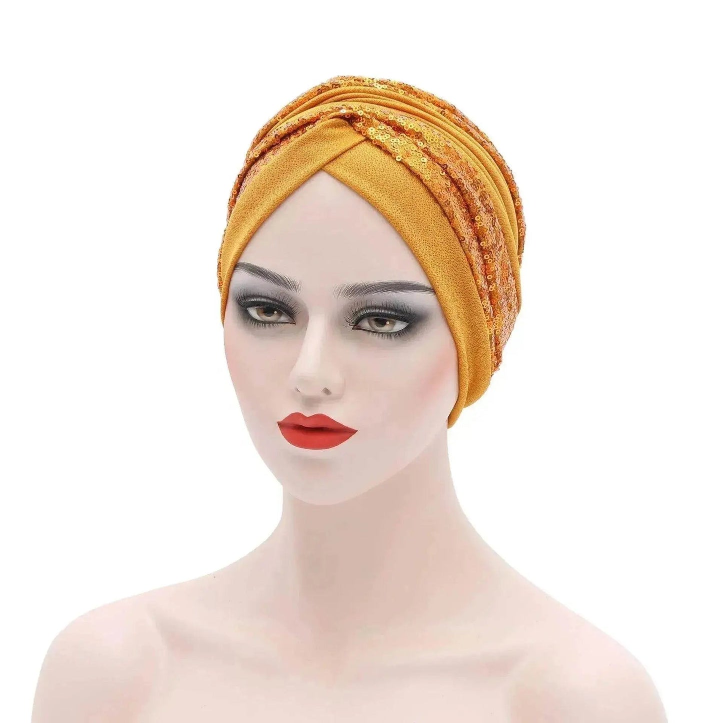 Garbled Cloth Sequined African Baotou Arab  Hat - www.Shopthatapp.com #