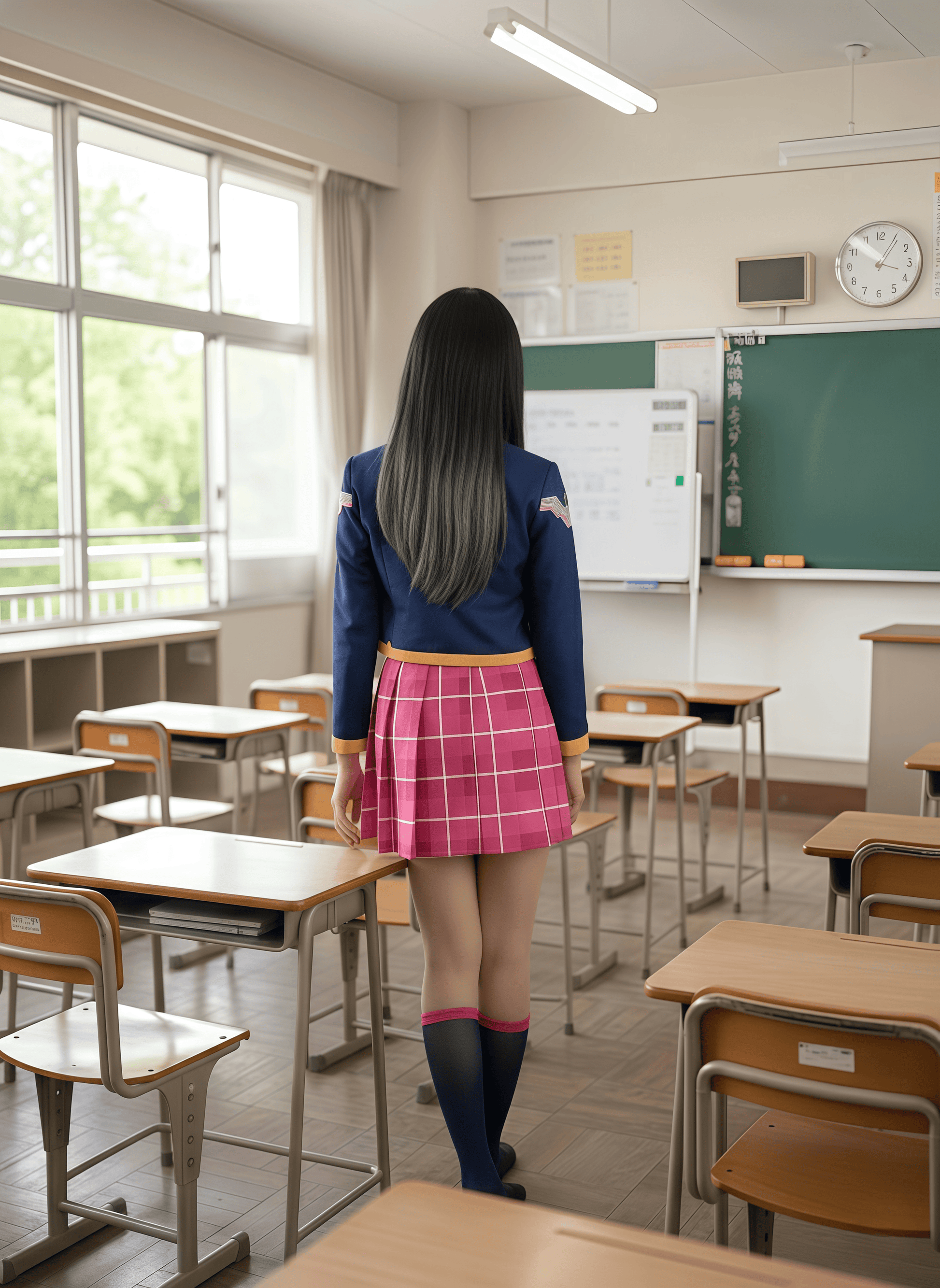 Anime Style Cosplay Halloween Costume Set School Uniform with Jacket and Skirt - www.Shopthatapp.com