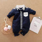 Gentleman's Baby Clothes, Long-sleeved Baby Clothes, Gentleman's Romper - www.Shopthatapp.com