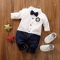 Gentleman's Baby Clothes, Long-sleeved Baby Clothes, Gentleman's Romper - www.Shopthatapp.com
