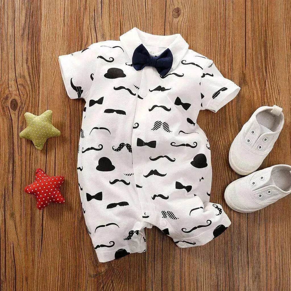 Gentleman's Baby Clothes, Long-sleeved Baby Clothes, Gentleman's Romper - www.Shopthatapp.com