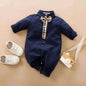 Gentleman's Baby Clothes, Long-sleeved Baby Clothes, Gentleman's Romper - www.Shopthatapp.com