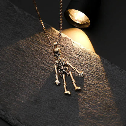 Ghost Festival Ghost Skull Bat Pumpkin Head Pendant Necklace - www.Shopthatapp.com