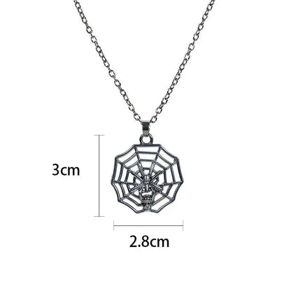 Ghost Festival Ghost Skull Bat Pumpkin Head Pendant Necklace - www.Shopthatapp.com #