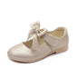 Girls Shoes White Leather Shoes Bowknot Girls Children Princess Shoes - www.Shopthatapp.com