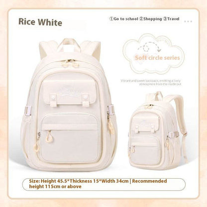 Girls' Super Lightweight Large Capacity Multi-compartment Waterproof Backpack - www.Shopthatapp.com #