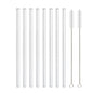 Glass Straws, Pearl Milk Tea Coarse Drinking Straws, Non-disposable Transparent Water Cups, Long Straws - www.Shopthatapp.com