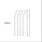 Glass Straws, Pearl Milk Tea Coarse Drinking Straws, Non-disposable Transparent Water Cups, Long Straws - www.Shopthatapp.com