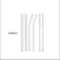 Glass Straws, Pearl Milk Tea Coarse Drinking Straws, Non-disposable Transparent Water Cups, Long Straws - www.Shopthatapp.com
