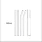 Glass Straws, Pearl Milk Tea Coarse Drinking Straws, Non-disposable Transparent Water Cups, Long Straws - www.Shopthatapp.com