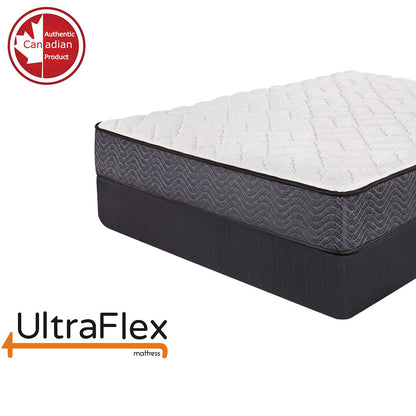 UltraFlex PRESTIGE - Orthopedic Heavy-Duty Hybrid HDCoils, with Posture Support High-Density Foam Casing, Low Motion Transfer (Made in Canada) - With Waterproof Mattress Protector - www.Shopthatapp.com