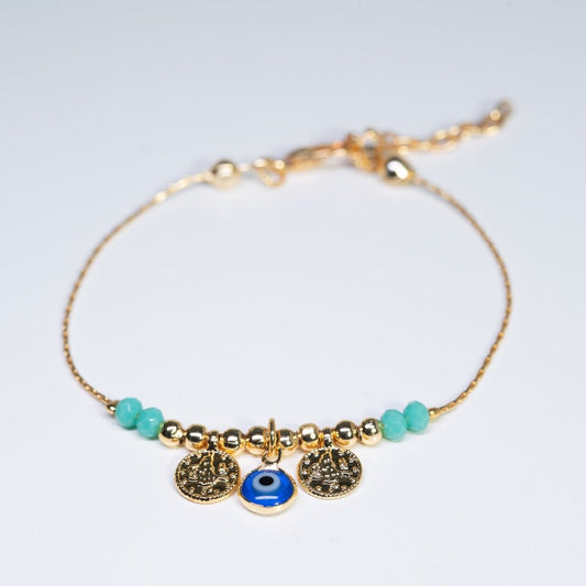Bracelet en or contre le mauvais œil