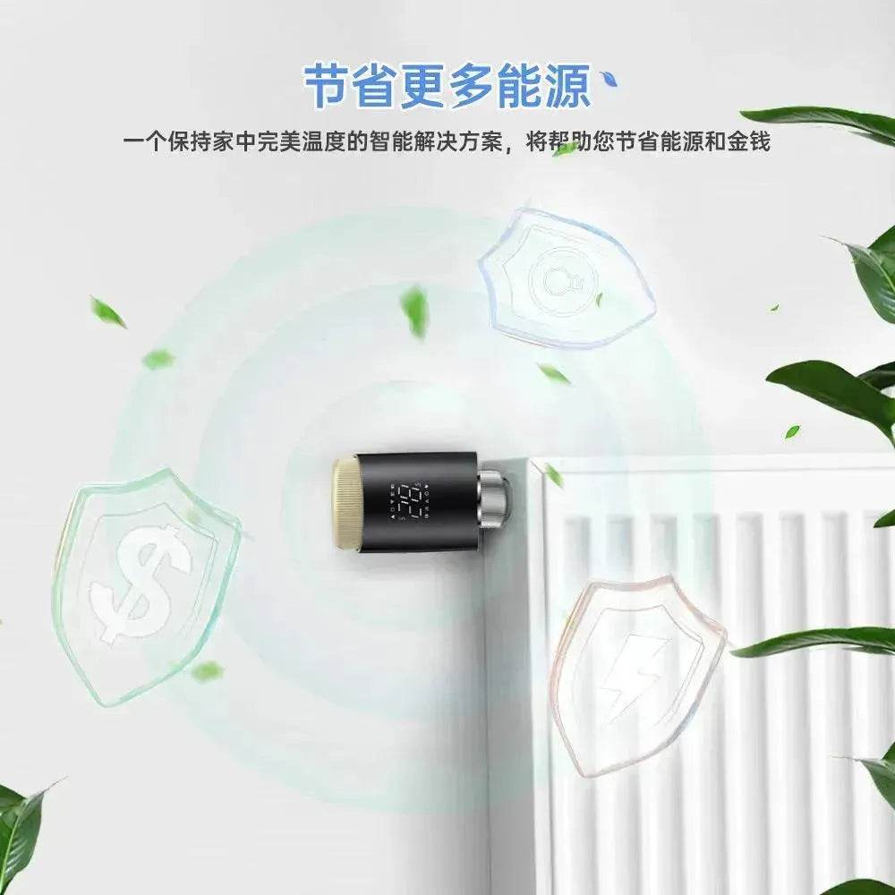 Graffiti Wifi Thermostatic Valve Mobile App Remote Control Smart Temperature Controller - www.Shopthatapp.com #