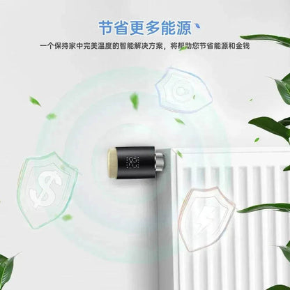 Graffiti Wifi Thermostatic Valve Mobile App Remote Control Smart Temperature Controller - www.Shopthatapp.com #