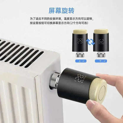 Graffiti Wifi Thermostatic Valve Mobile App Remote Control Smart Temperature Controller - www.Shopthatapp.com #