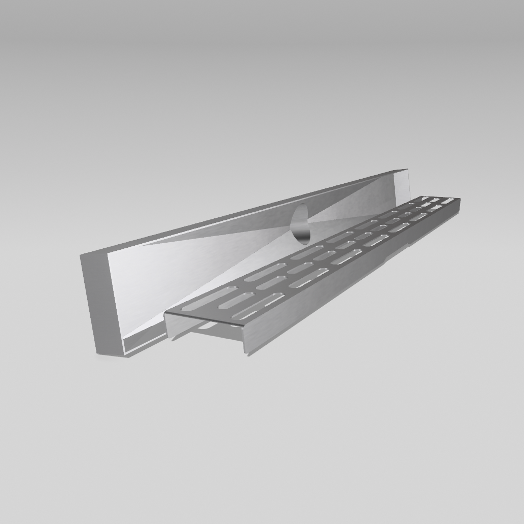 28″ Linear Shower Drain — SUS 304 Stainless, 2″ Outlet | Tile-In or Grate Cover — Brushed Nickel, Matte Black - www.Shopthatapp.com