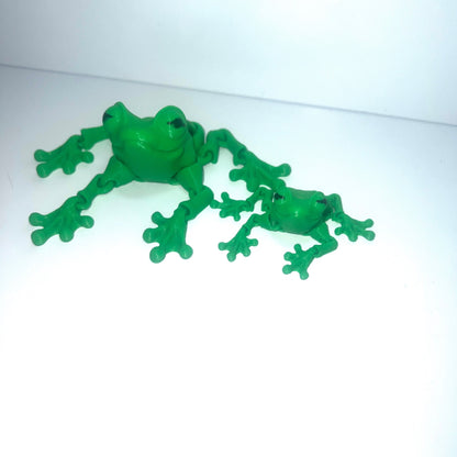 Green Tree Frog - 3D Printed - www.Shopthatapp.com #