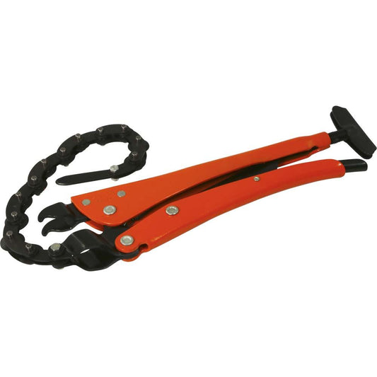 Grip-on® Locking Chain Pipe Cutter - www.Shopthatapp.com #