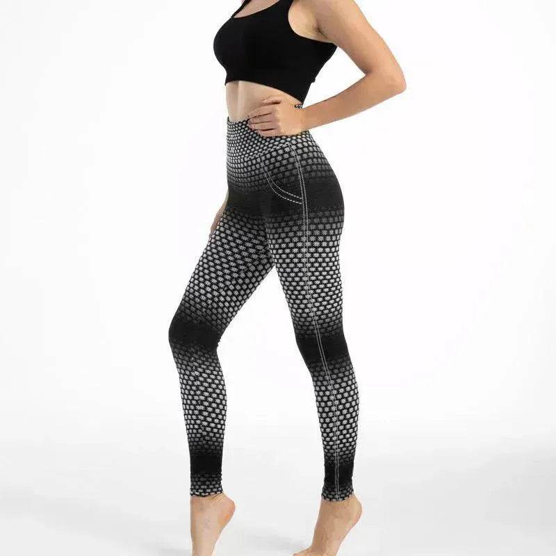 Gym High Waist Leopard Print Leggings - www.Shopthatapp.com #