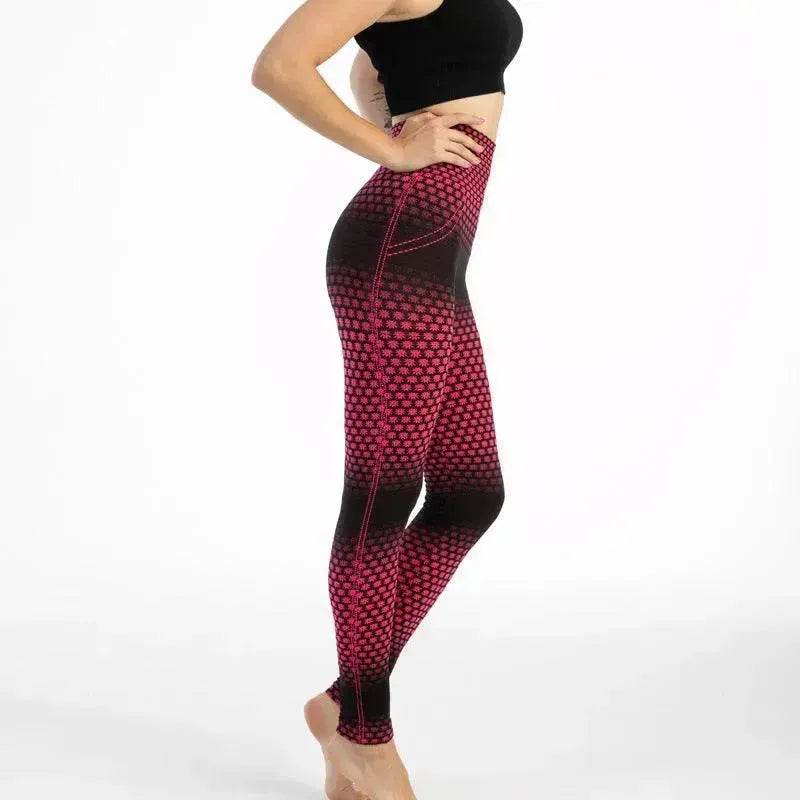 Gym High Waist Leopard Print Leggings - www.Shopthatapp.com #