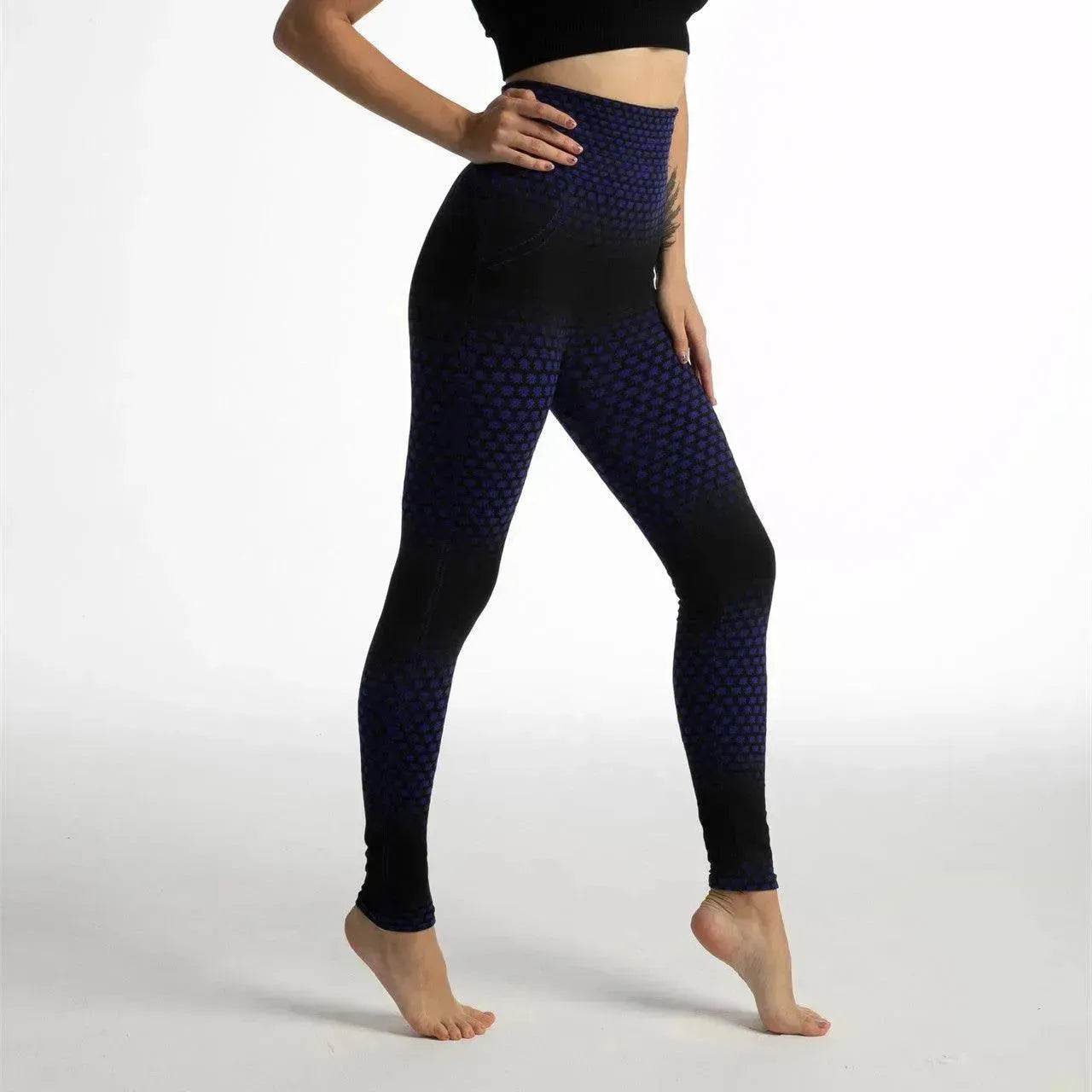 Gym High Waist Leopard Print Leggings - www.Shopthatapp.com #