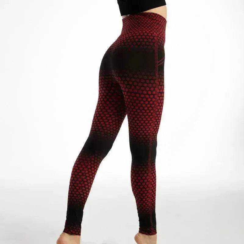 Gym High Waist Leopard Print Leggings - www.Shopthatapp.com #