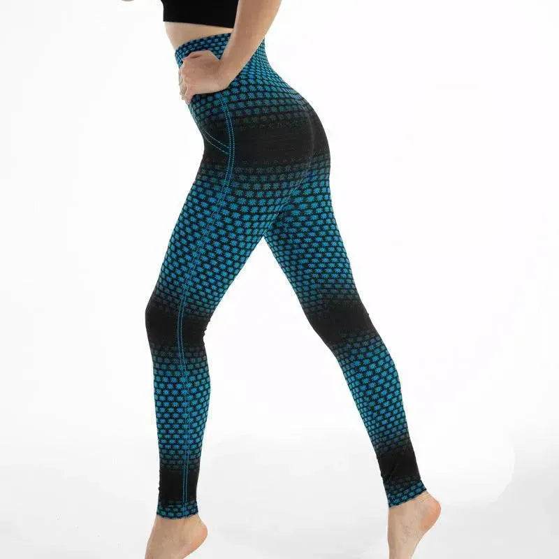 Gym High Waist Leopard Print Leggings - www.Shopthatapp.com #