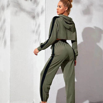 Gym Running Yoga Wear Loose Casual Sports Suit - www.Shopthatapp.com #