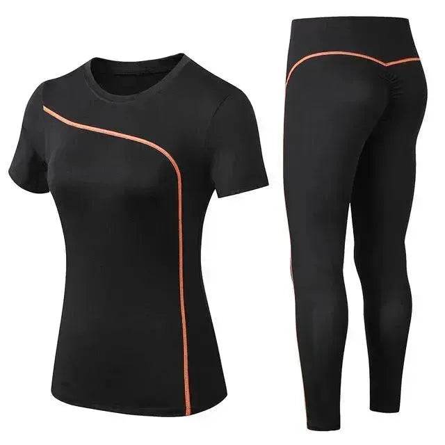 Gym training tights pants suit sportswear - www.Shopthatapp.com #