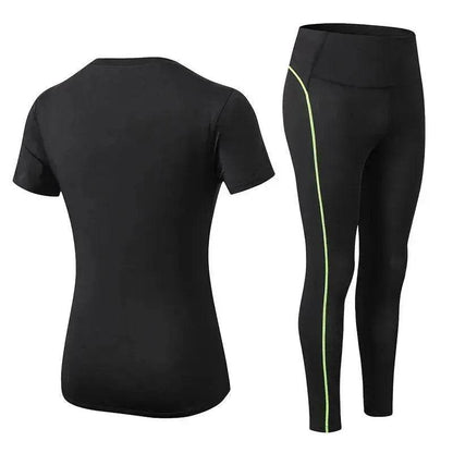 Gym training tights pants suit sportswear - www.Shopthatapp.com #