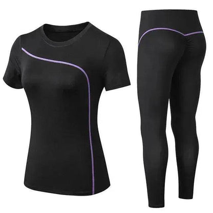 Gym training tights pants suit sportswear - www.Shopthatapp.com #
