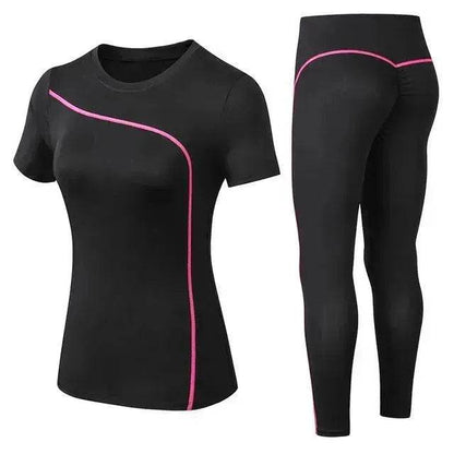 Gym training tights pants suit sportswear - www.Shopthatapp.com #