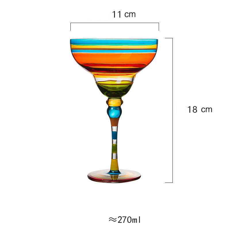 Decorative Margarita Glasses - www.Shopthatapp.com