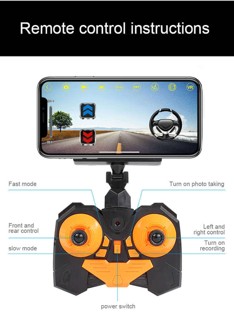1:18 RC Car with 720P HD Camera - WiFi FPV Climbing SUV Toy | KidsToyLover - www.Shopthatapp.com