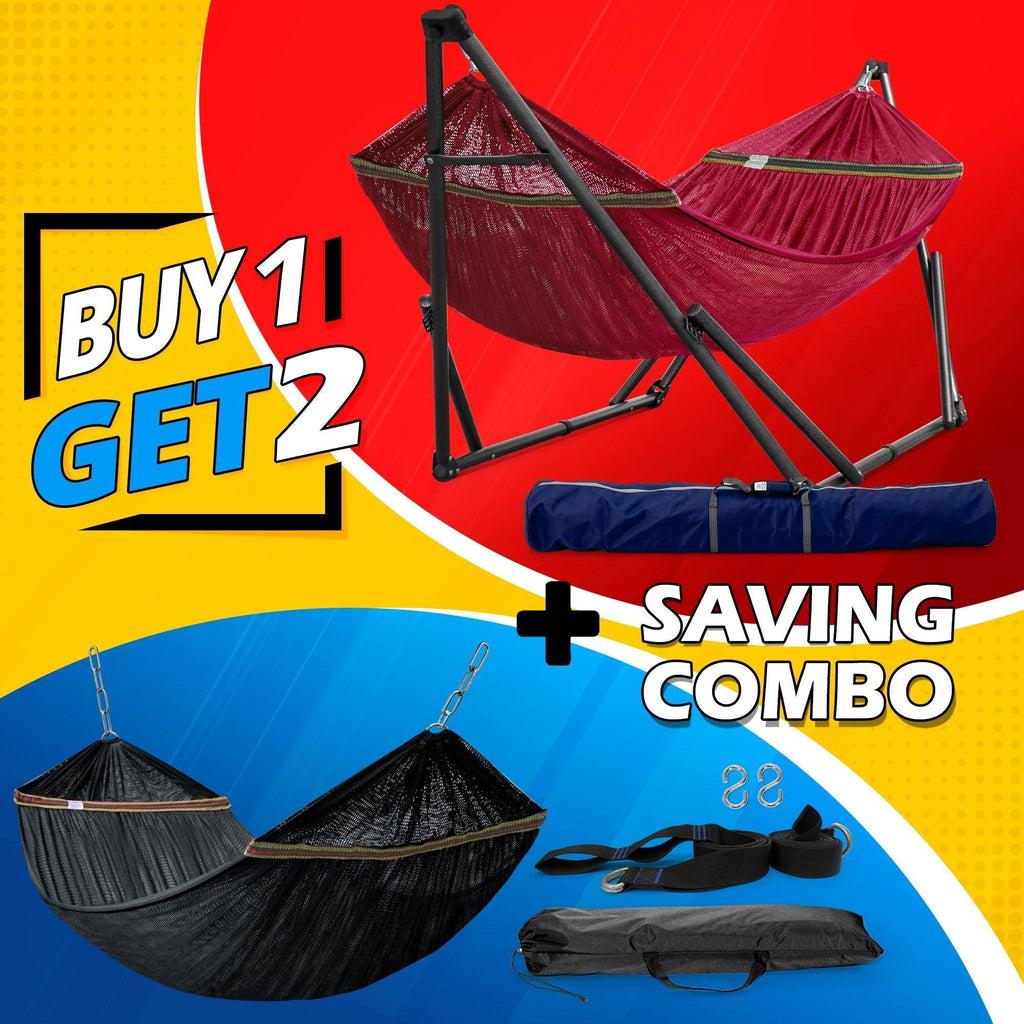 Tranquillo Comfort Set Original Hammock Stand - www.Shopthatapp.com