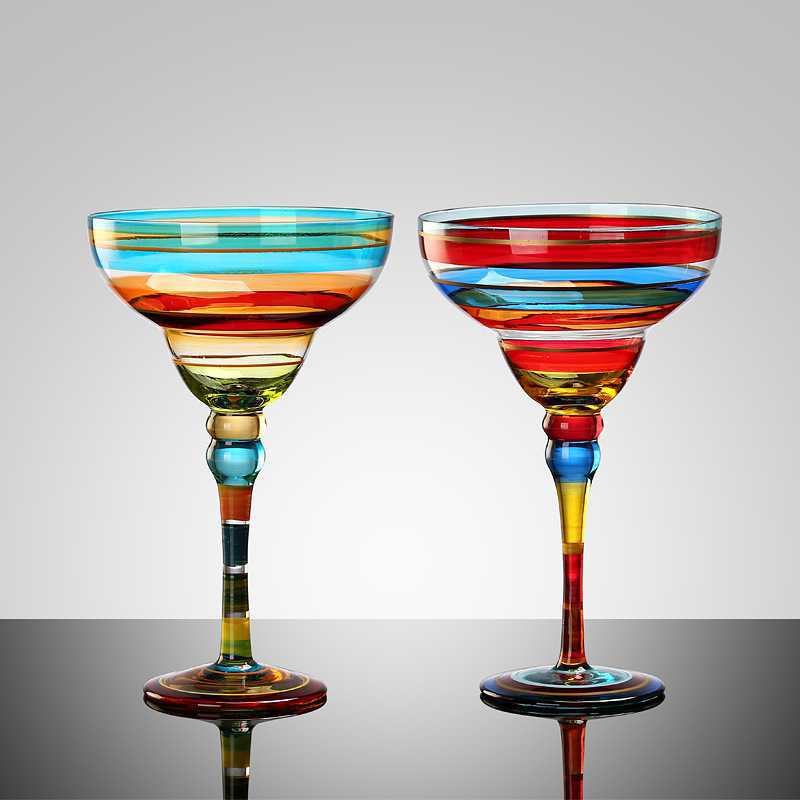 Decorative Margarita Glasses - www.Shopthatapp.com