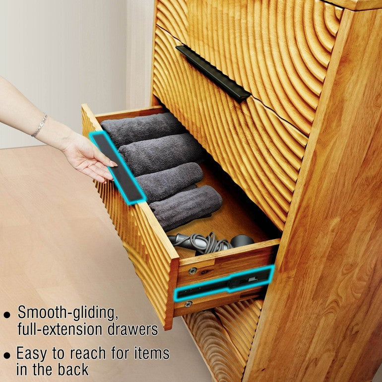 Harmony Dresser with 5 Drawers - www.Shopthatapp.com