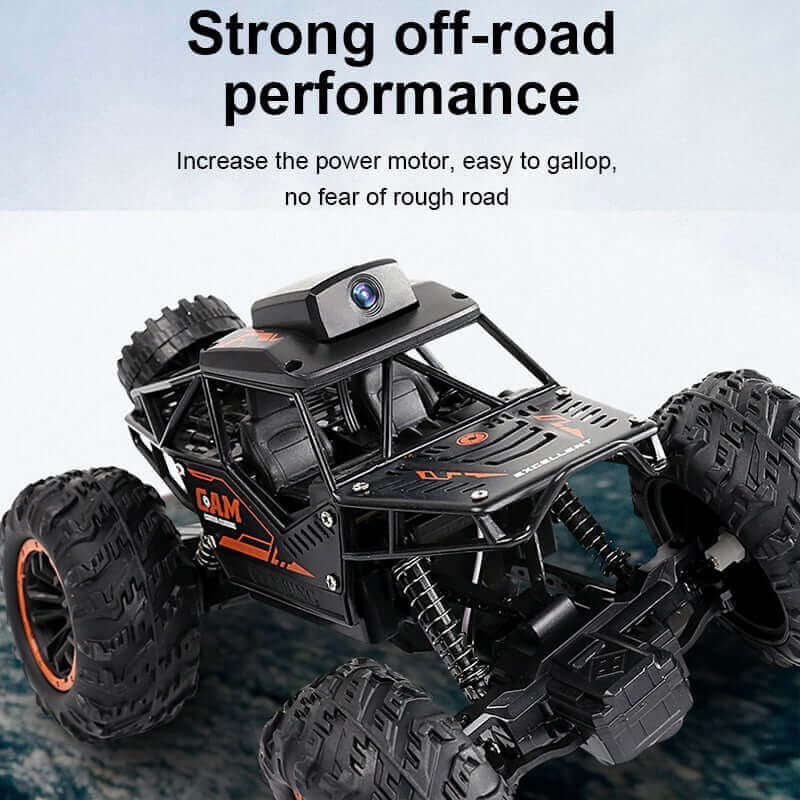 1:18 RC Car with 720P HD Camera - WiFi FPV Climbing SUV Toy | KidsToyLover - www.Shopthatapp.com